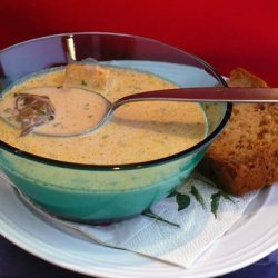 Smoked Oyster and Mushroom Soup