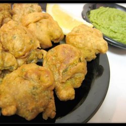 Spinach Pakora (fritters)