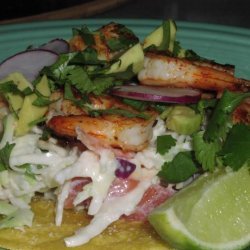 Chipotle Shrimp Tostadas