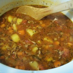 Crock Pot Beef Vegetable Soup