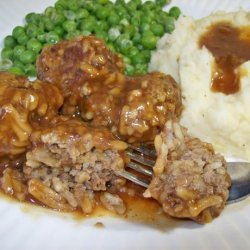 Budget  Rice-A-Roni Meatballs