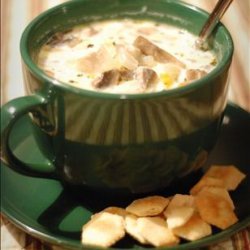 Creamy Chicken Mushroom Soup