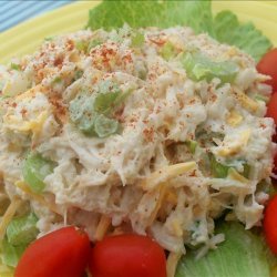 Simple Healthier Seafood Salad