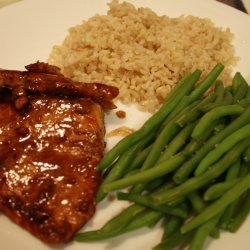 Balsamic-Glazed Cracked Pepper Salmon