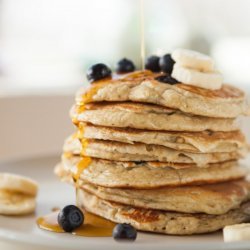 Fluffy Banana Pancakes