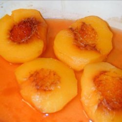 Baked Peach