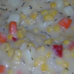 Non-Dairy Vegan Potato Corn Chowder