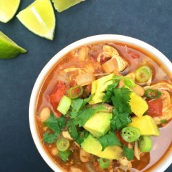 Slow Cooker Chicken and Bean Chili