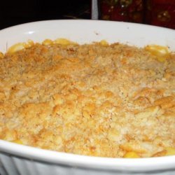 Buffalo Chicken and Rice Casserole