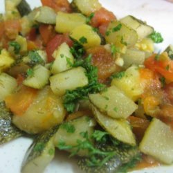 Summer Squash and Tomatoes