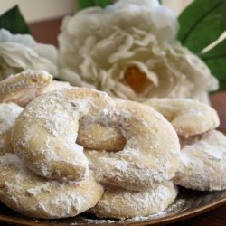 Almond Crescent Cookies