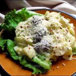 Potatoes in Spicy Cheese Sauce - Papa a La Huancaina