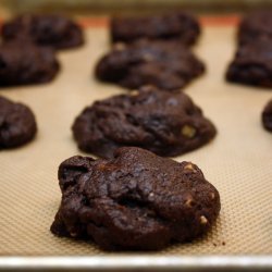 Double Chocolate Cherry Cookies