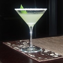 Lemon Vanilla Mint Martini