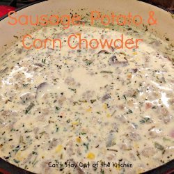 Can Can Potato Corn Chowder