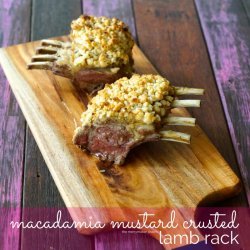 Rack of Lamb (Mustard Crusted)