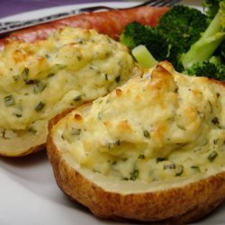 Boursin Stuffed Potatoes