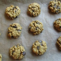 Vegan Oatmeal Carob Cookies