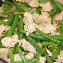 Top Ramen Oriental Green Beans