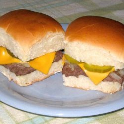 White Castle Cheeseburger Slyders (Copycat)