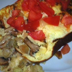 Mushroom N' Cheese Omelet