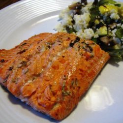 White Wine Grilled Salmon