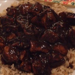 Pork in Black Bean Sauce