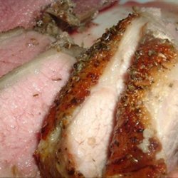 Marinated Boned Leg of Lamb