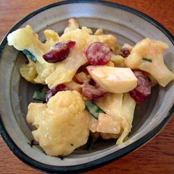 Cauliflower Salad With Eggs and Cranberries