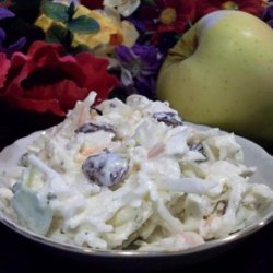 Cranberry Apple Coleslaw