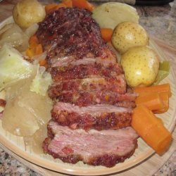 Ruby-Glazed Corned Beef