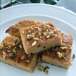 Mung Bean Cake With Coconut Milk