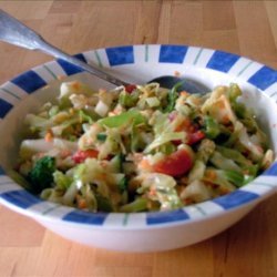 Springtime Vegetable Coleslaw