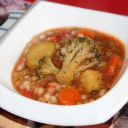 Crock Pot Vegetable Barley Soup