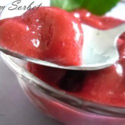 plum sorbet