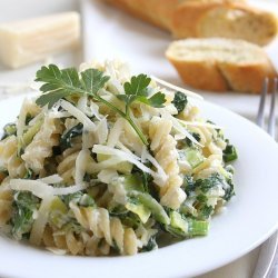 Pasta With Leeks and Parsley