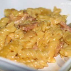 Ham Cheese Macaroni Bake