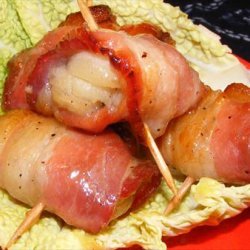 Bacon Wrapped Water Chestnuts