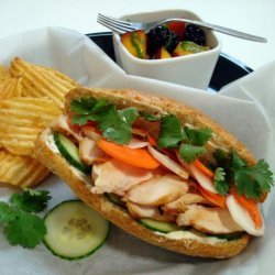 Grilled Chicken Banh Mi