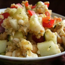 Millet & Quinoa Mediterranean Salad