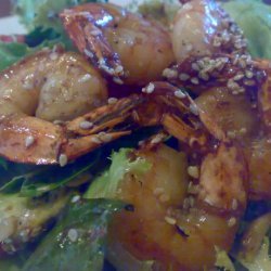 Honey Sesame Prawns