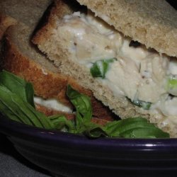Parmesan Chicken Salad Sandwiches