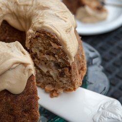 Glazed Chunky Apple Cake