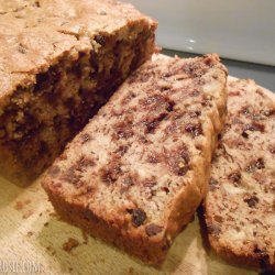 Cinnamon Chocolate Chip Banana Bread