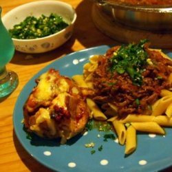 Braised Lamb Ragu With Penne