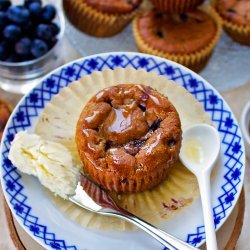 Blue Corn Blueberry Muffins