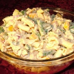 Mostaccioli Pasta Primavera Salad