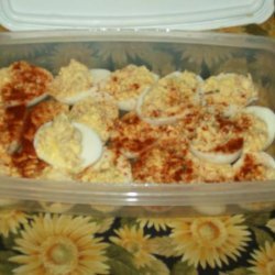 Tuna Stuffed Deviled Eggs!