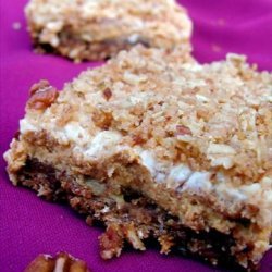 Pumpkin Cheesecake Crumble Squares - New England