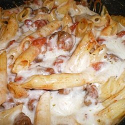 Italian Sausage and Penne Bake